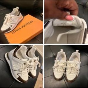 Authentic louis Vuitton sneakers.fits like a 8